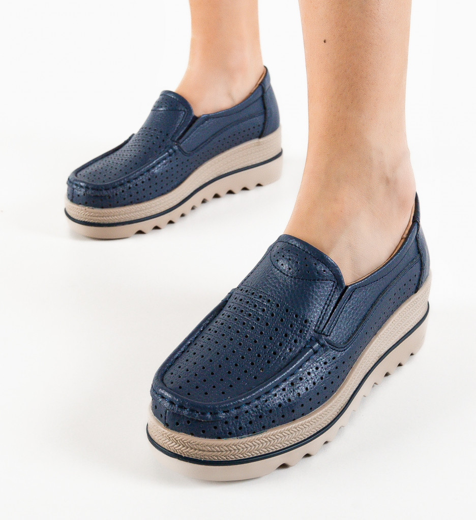 Pantofi Casual Krat Bleumarin | Confort și Stil - imagine 4