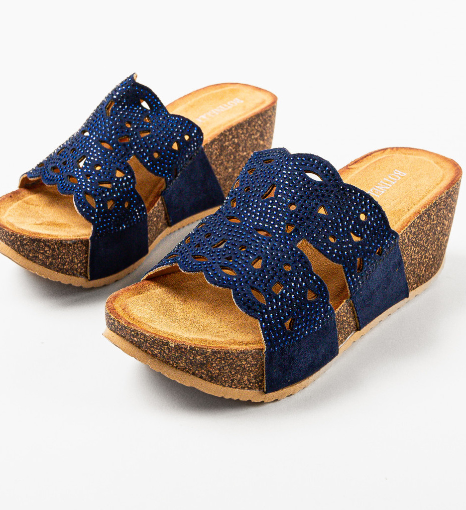 Sandale Platforme Eloise Bleumarin | Stil & Confort - imagine 4