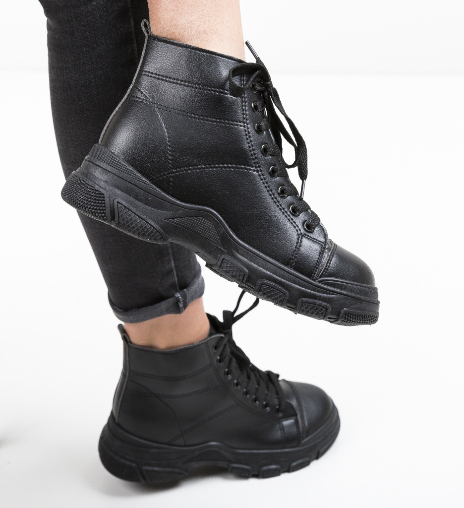 Pantofi Sport Popicko Negri - Confort și Stil - imagine 3