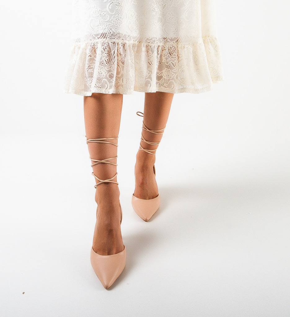 Pantofi Sanford Nude Eleganți și Versatili - imagine 2
