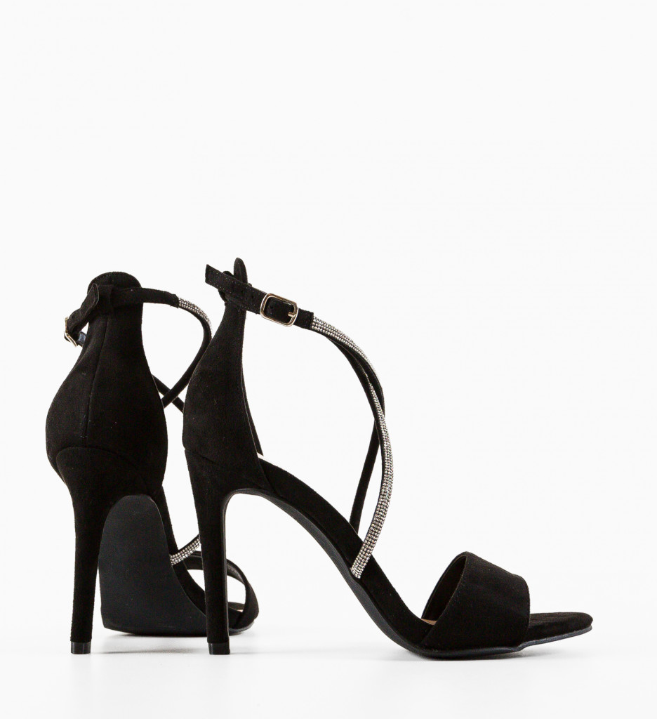 Sandale Ezhil Negre - Eleganță și Stil - imagine 6