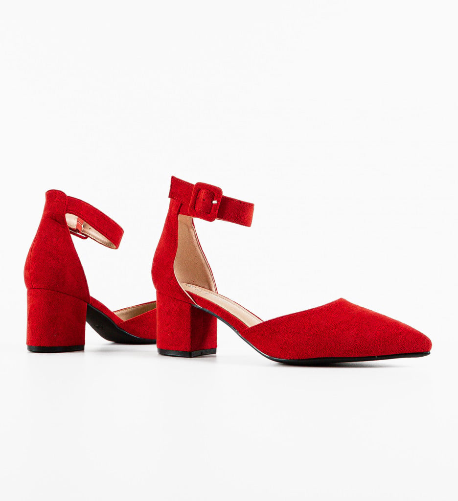 Pantofi Anerose Rosii - Eleganță și Stil - imagine 7