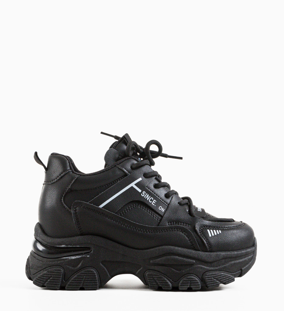 Sneakers dama Ejiji Negri - Confort și Stil Urban