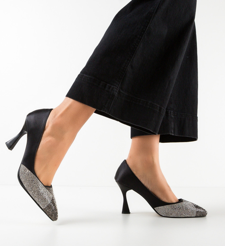 Pantofi cu toc Lerek Negri - Eleganță și Stil - imagine 3