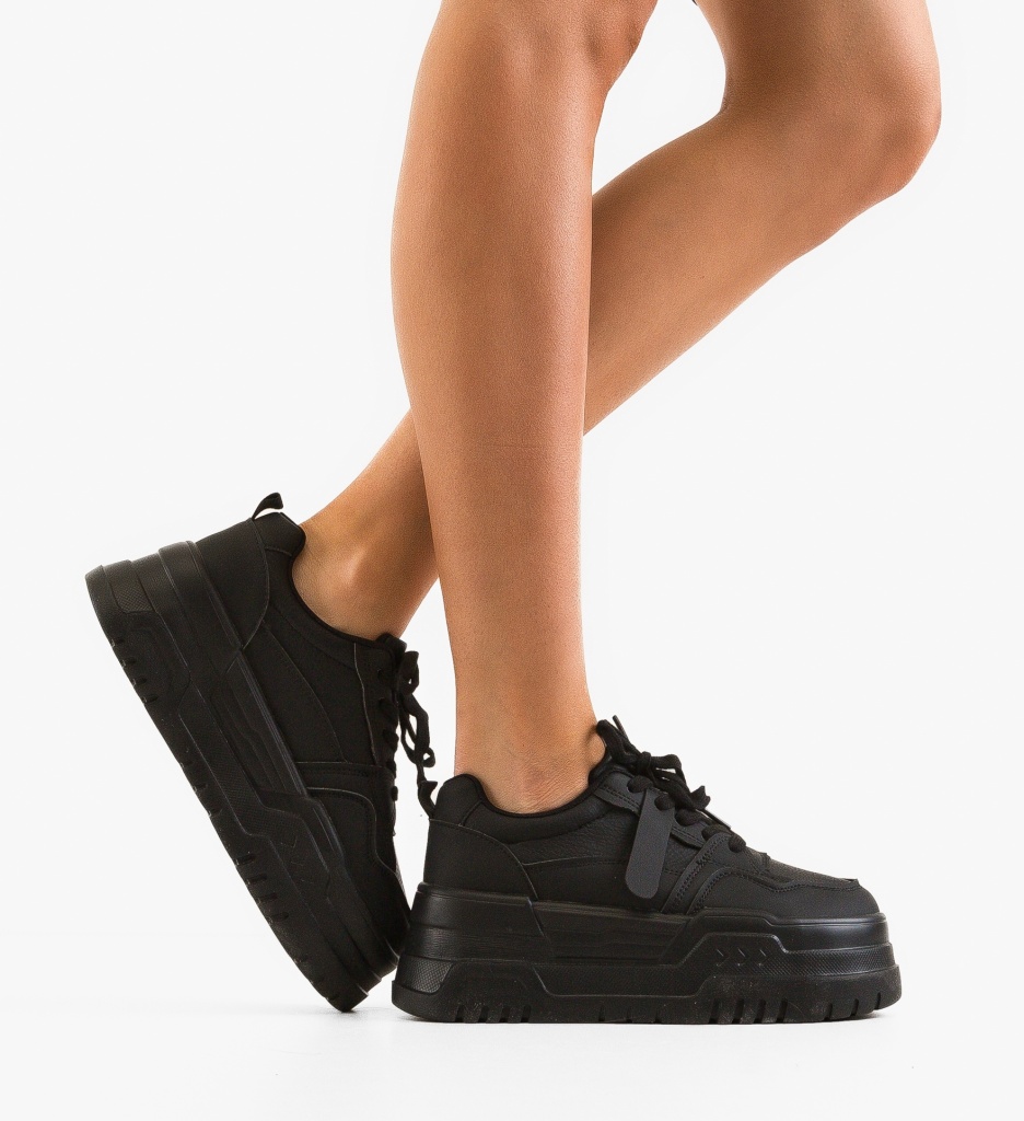 Sneakers Hift Dama Negri | Confort și Stil Urban