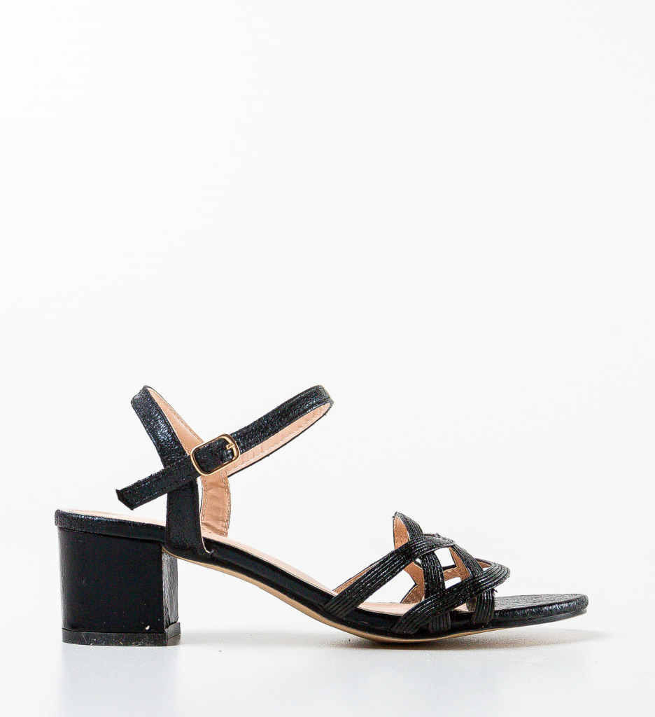 Sandale Dama Lojy Negre | Eleganță Asigurată - imagine 4