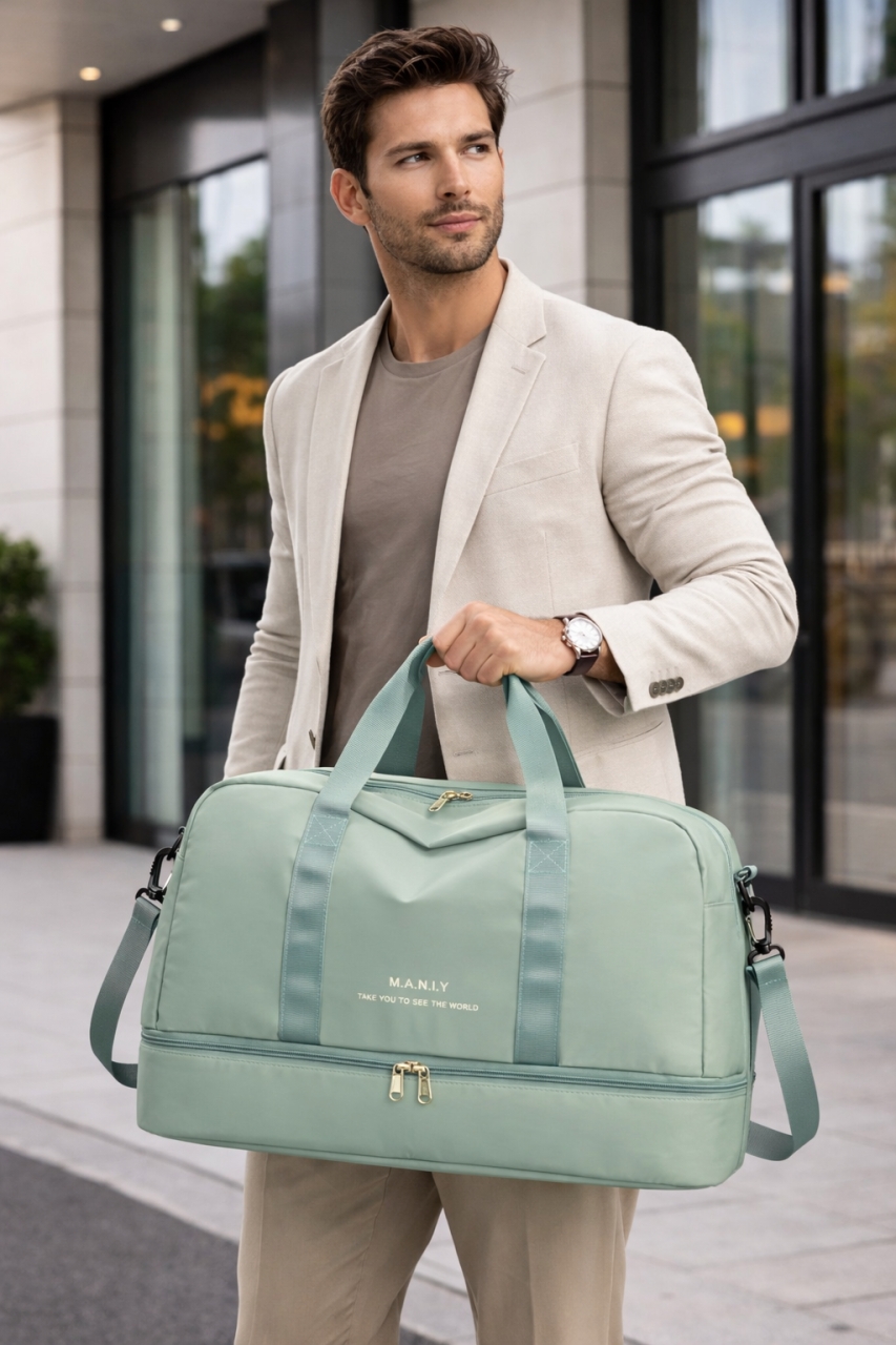 Geanta Calatorie Unisex Delis Alaia GT2220 Verde - imagine 2