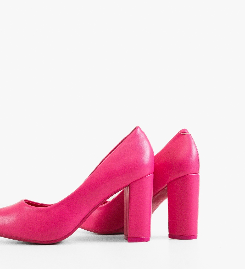 Pantofi Dama Yang Fuchsia | Eleganță Remarcabilă - imagine 6