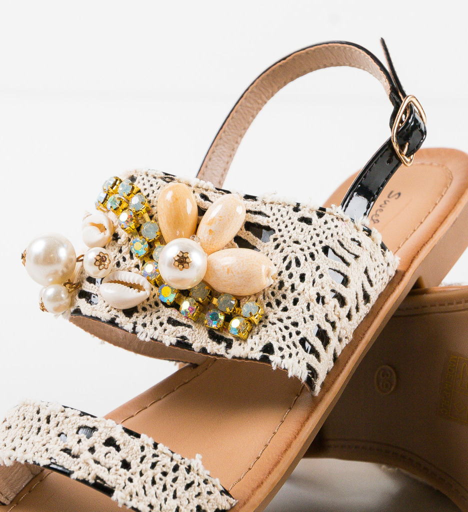 Sandale Dama Joana Negre - Eleganță și Confort - imagine 8