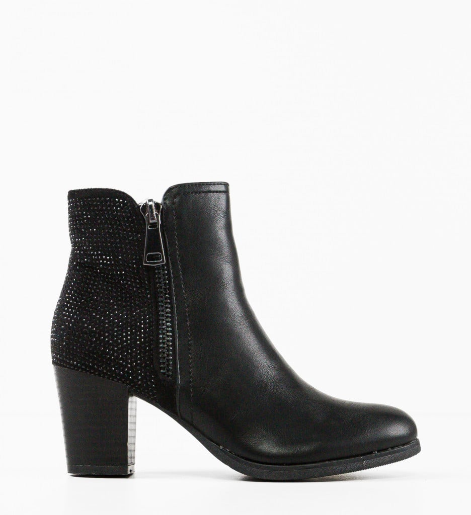Botine Dama Ortega Negre - Eleganță și Confort - imagine 5