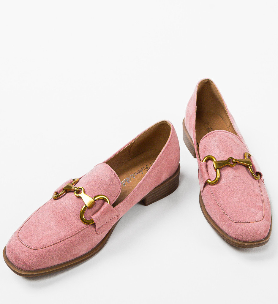 Pantofi Casual Dama Cloe Roz – Stil și Confort - imagine 6