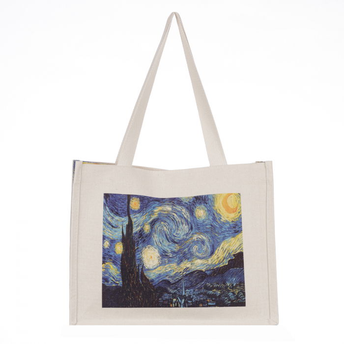 Geanta Shopika Noapte Instelata - Un Accesoriu de Artă