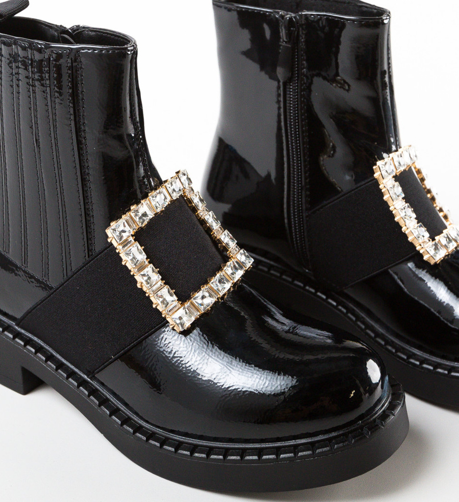 Ghete Dama Diaman Negre | Stil și Eleganță - imagine 8
