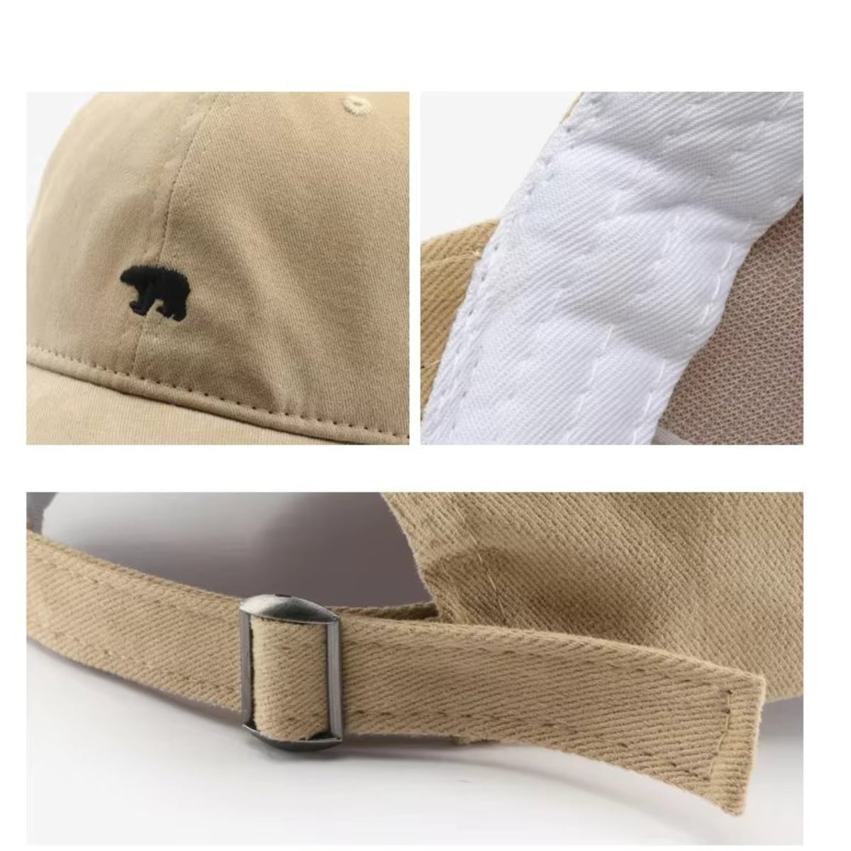 Sapca Picadili Bej Unisex Ajustabila - imagine 4