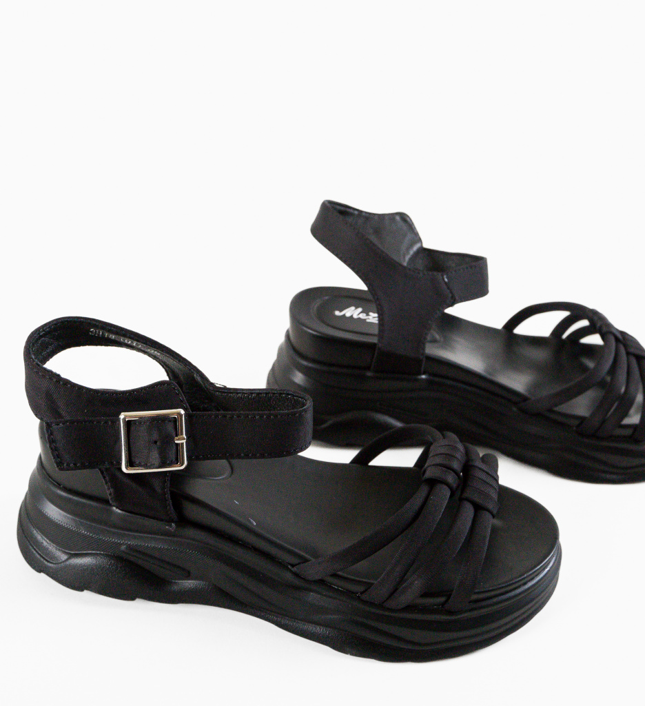 Platforme Dama Negre Patras - Stil și Confort - imagine 7