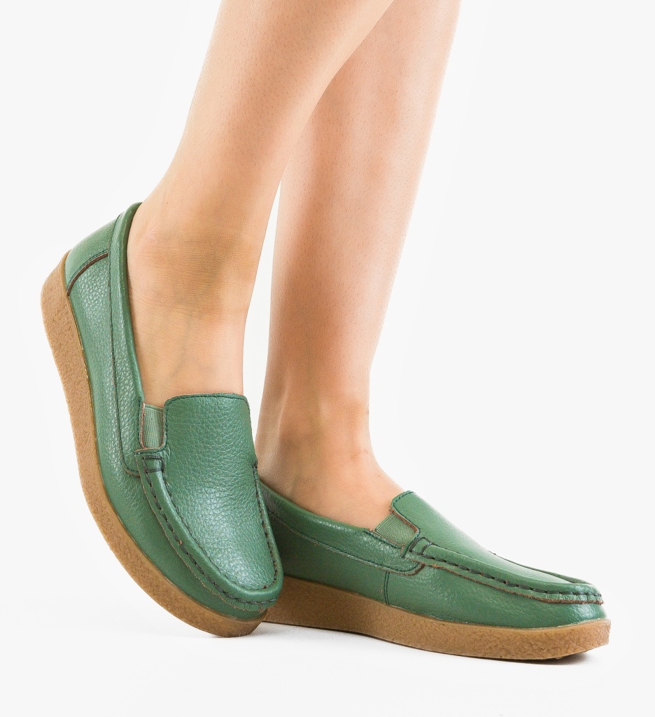 Pantofi Casual Cuzco Verzi - Confort și Stil - imagine 5