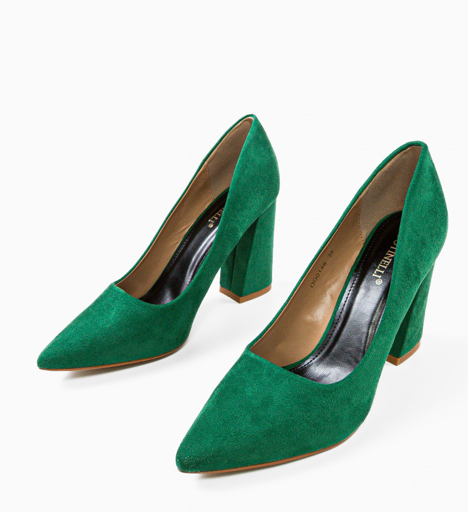 Pantofi Dorsy Verzi - Eleganță și Stil - imagine 6