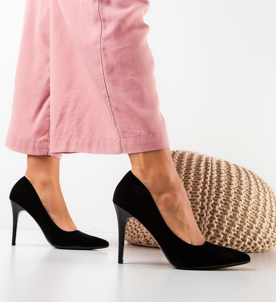 Pantofi cu toc Karam Negri | Eleganță Absolută - imagine 2