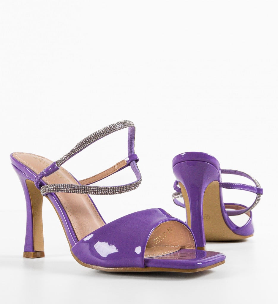Sandale Dama Okafor Mov - Eleganta si Confort - imagine 10