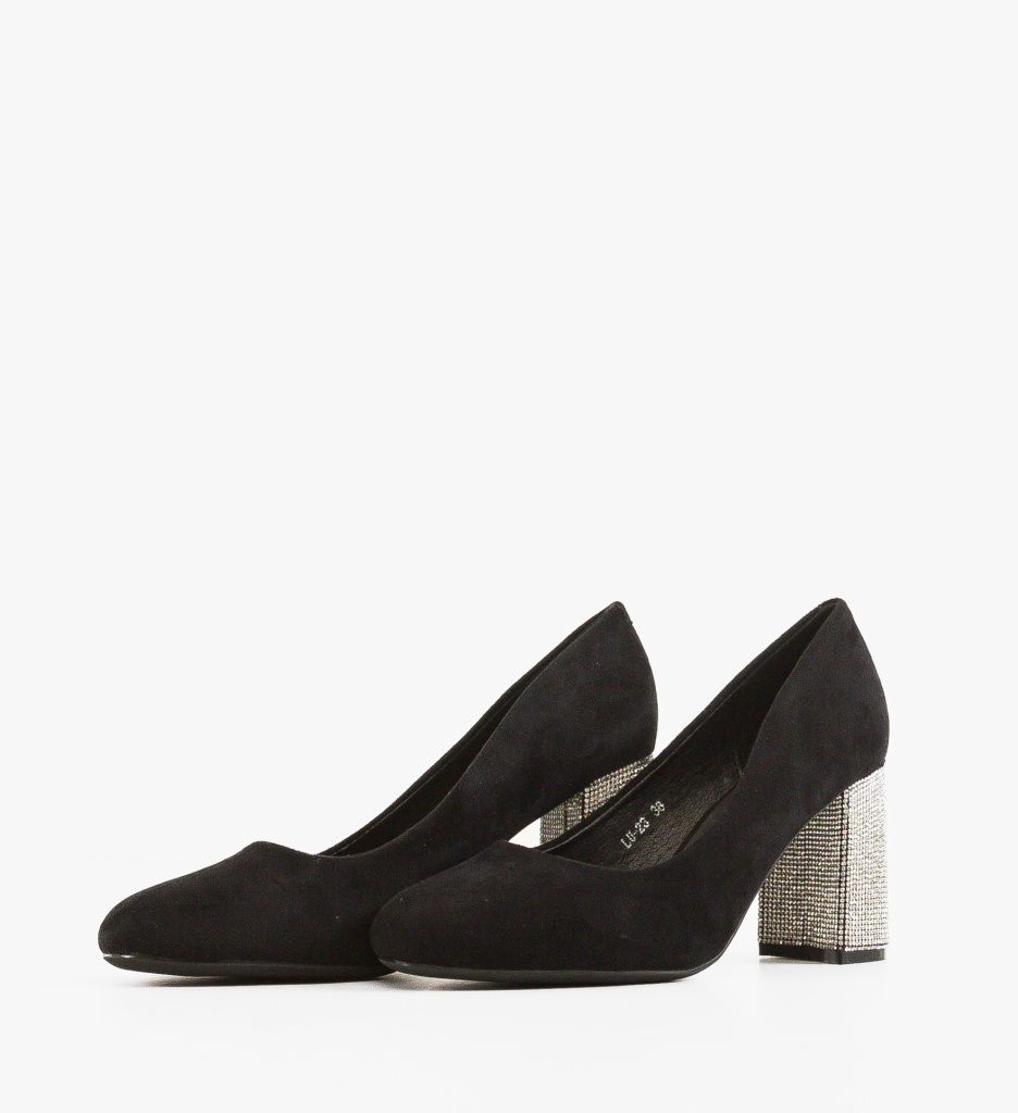 Pantofi dama Sklopi Negri 3 cu toc elegant - imagine 4