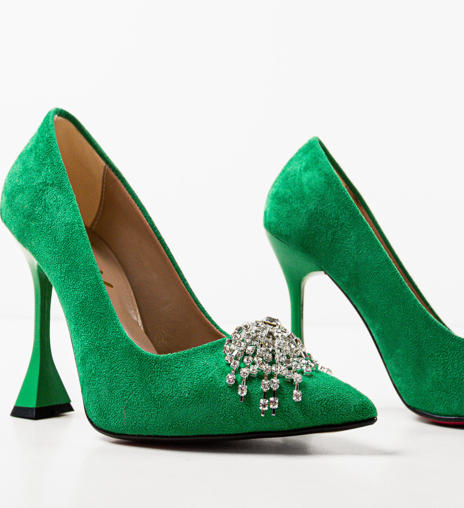 Pantofi Dama Yerer Verzi | Eleganță Asigurată - imagine 5