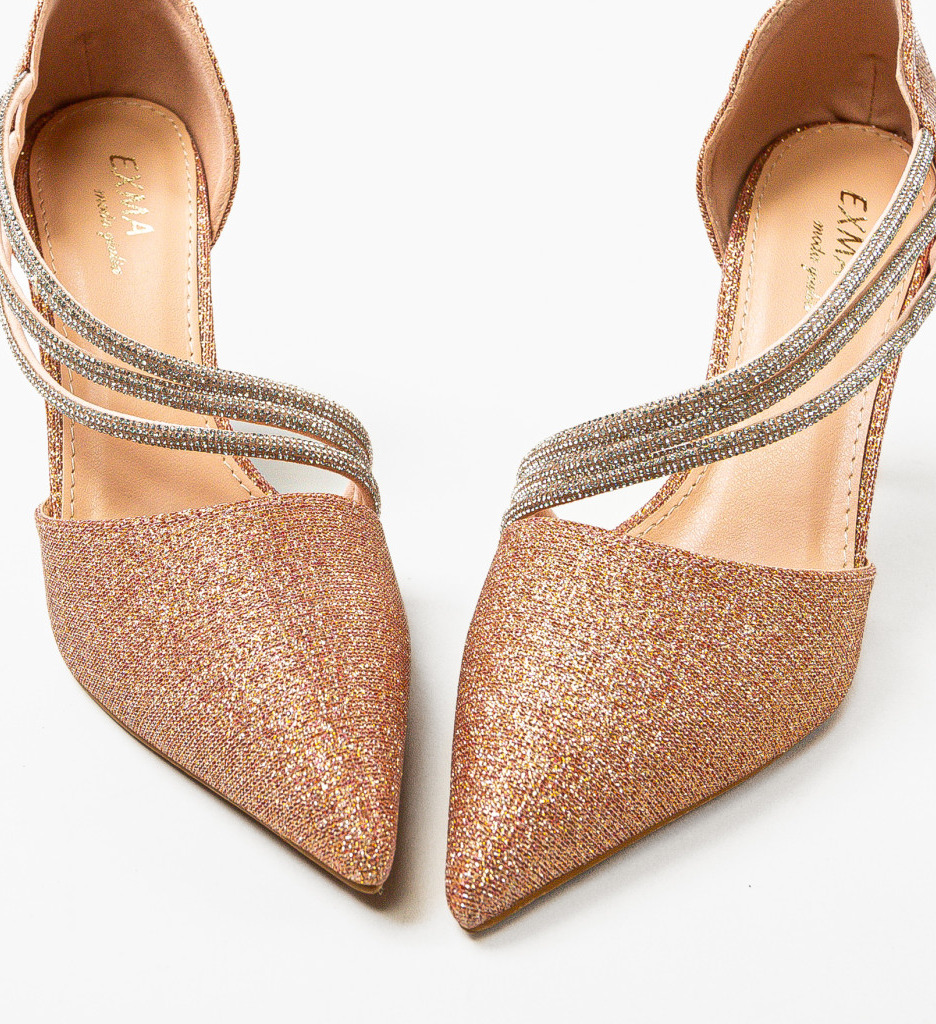 Pantofi Lazaros Aurii | Eleganță și Stil - imagine 6