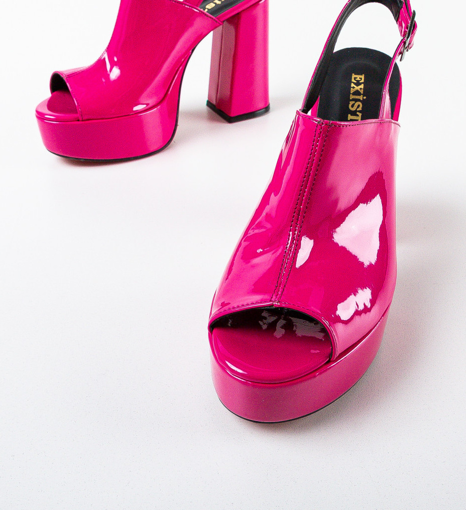 Sandale Niciera Fuchsia - Eleganță și Stil - imagine 5