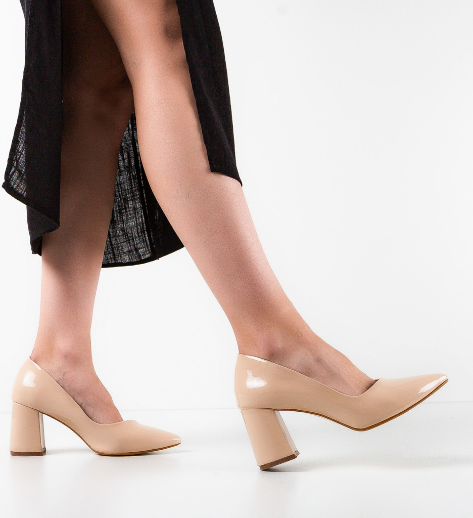 Pantofi Lilly Nude - Eleganță și Stil