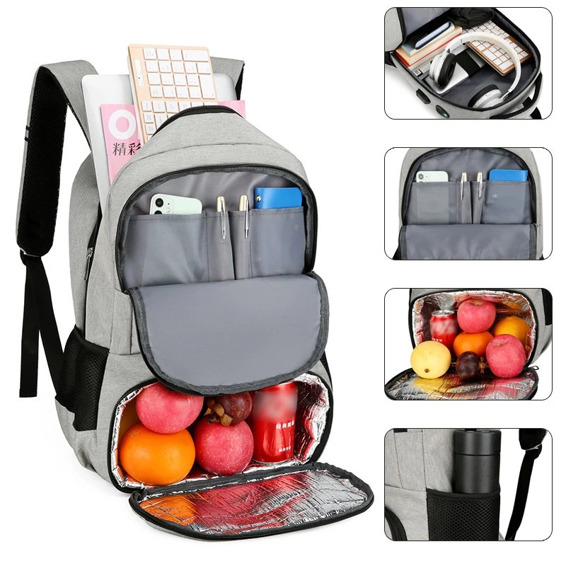 Rucsac Barbati Delis Edmund GT2135 cu USB - imagine 6