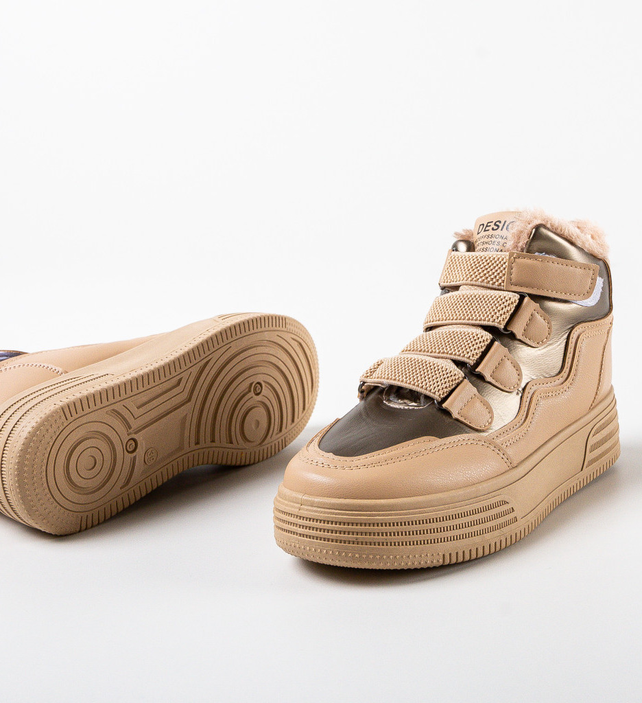 Pantofi Sport Ingram Bej | Confort zilnic - imagine 6