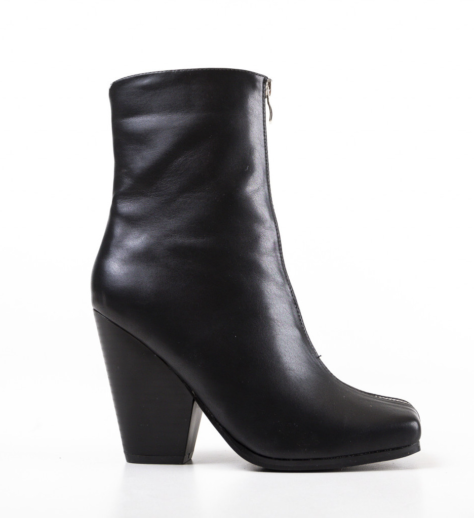 Botine Laila Negre - Eleganță și Stil - imagine 5