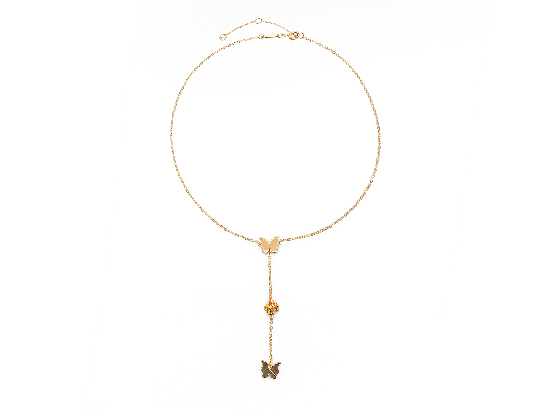 Colier ALDO Auriu PETALLE 710 - Eleganță Metalică