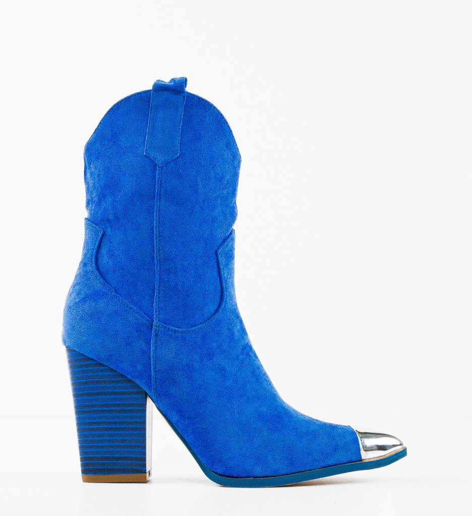 Botine Dama Melda Albastre | Stil si Confort - imagine 3