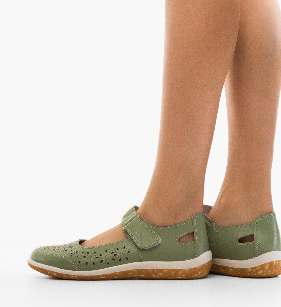 Pantofi Casual Fayvel Verzi - Confort și Stil - imagine 3