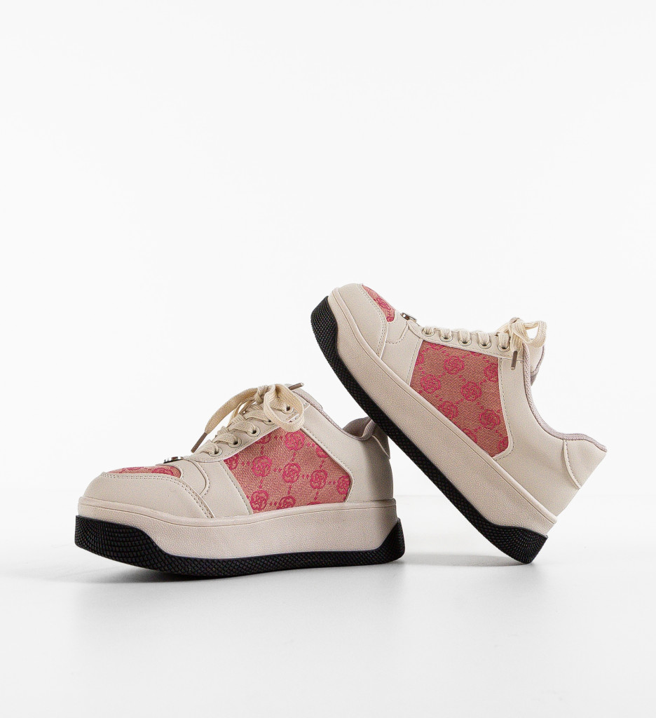 Sneakers Dama Miess Albi - Confort și Stil - imagine 5