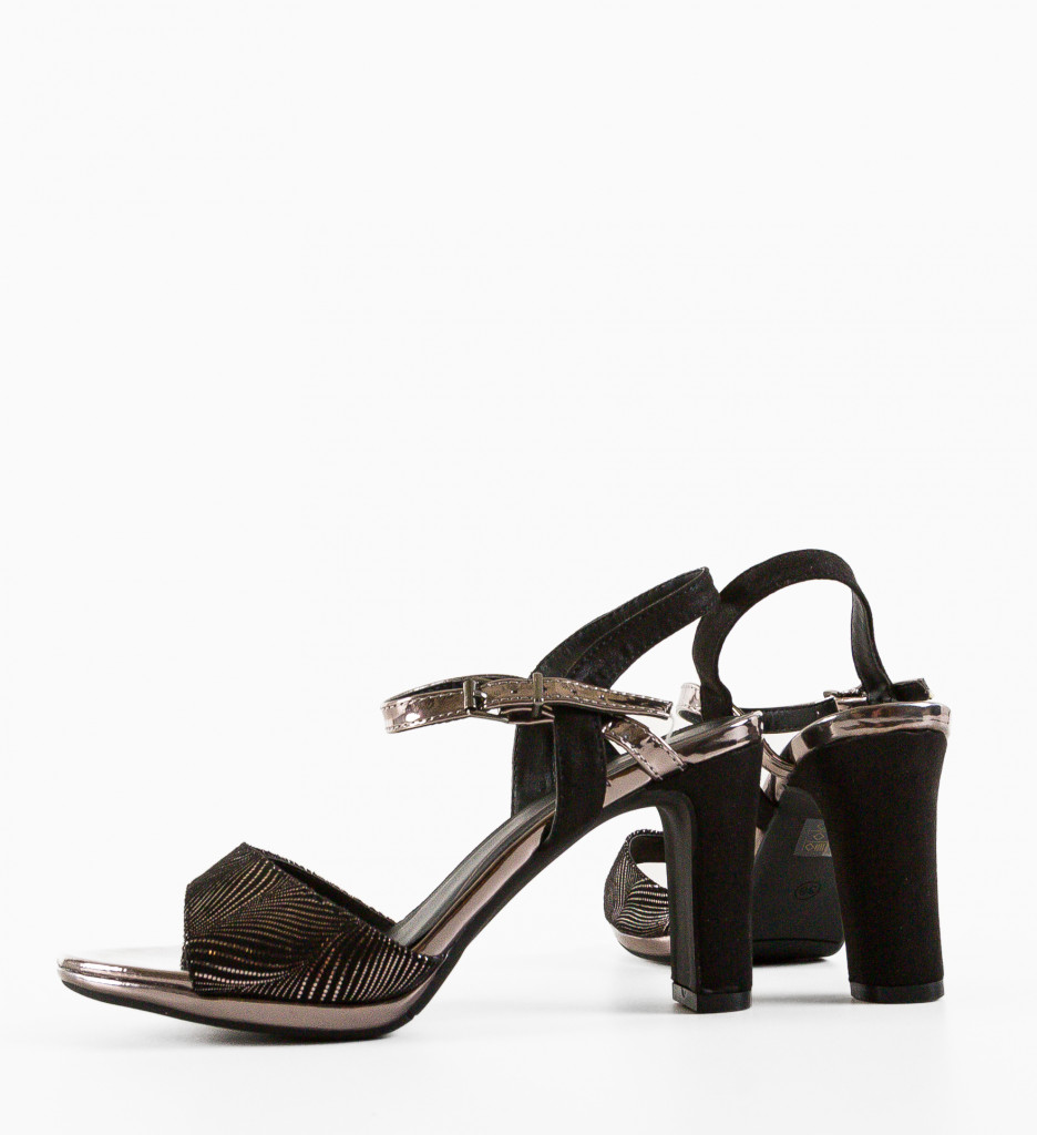 Sandale cu Toc Ayanda Gri - Eleganță și Stil - imagine 8