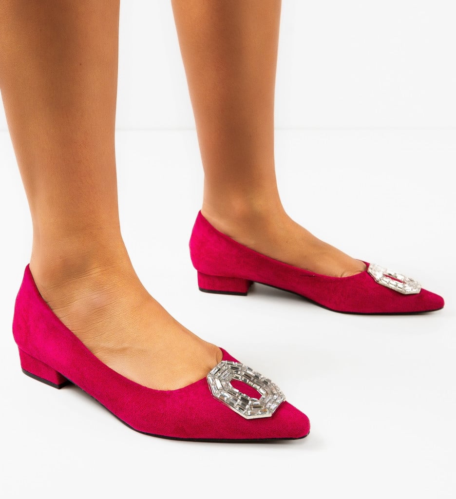 Pantofi Bendo Fuchsia - Eleganță și Stil - imagine 3