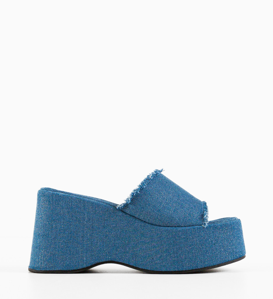 Saboti Albastri Dama - Confort și Eleganță - imagine 4