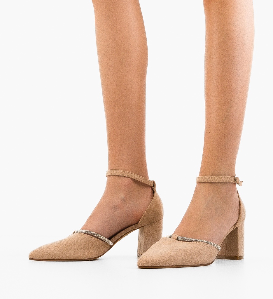 Pantofi Kasya Bej | Eleganță și Stil - imagine 3