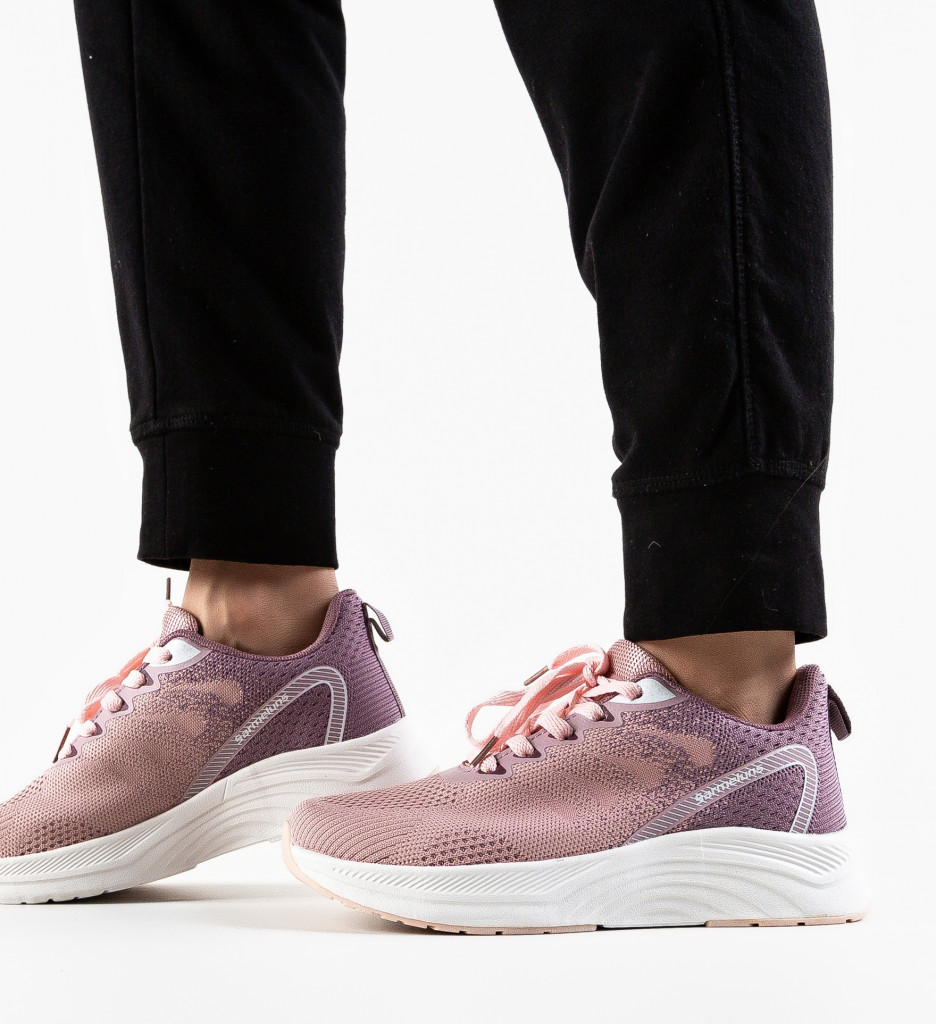 Pantofi Sport Mae Roz - Confort și Stil - imagine 4