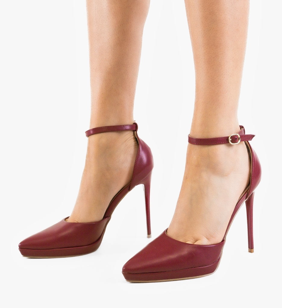 Pantofi Dama Kamine Grena Eleganți