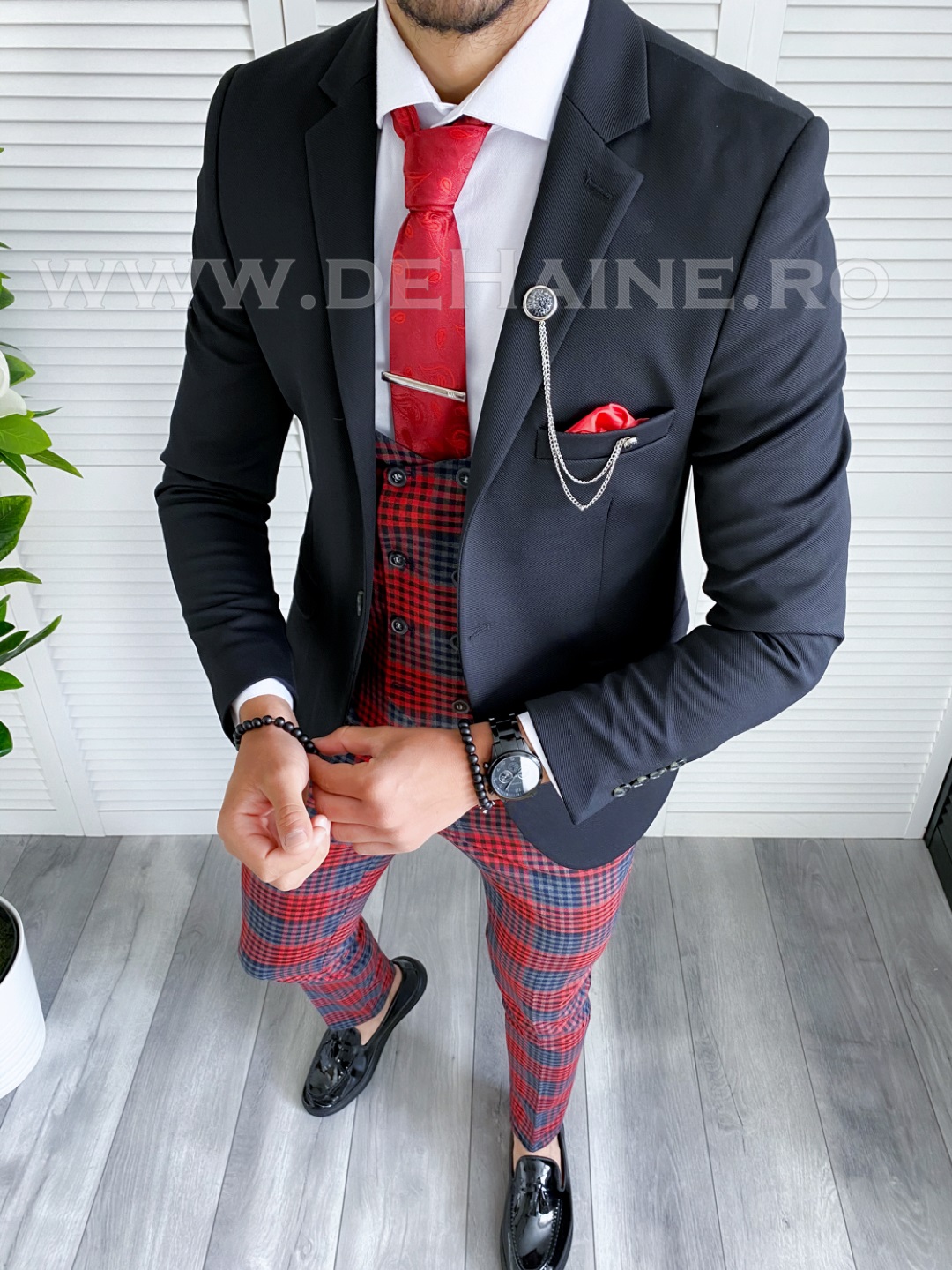 Ținută Smart Casual Bărbați 4 Piese