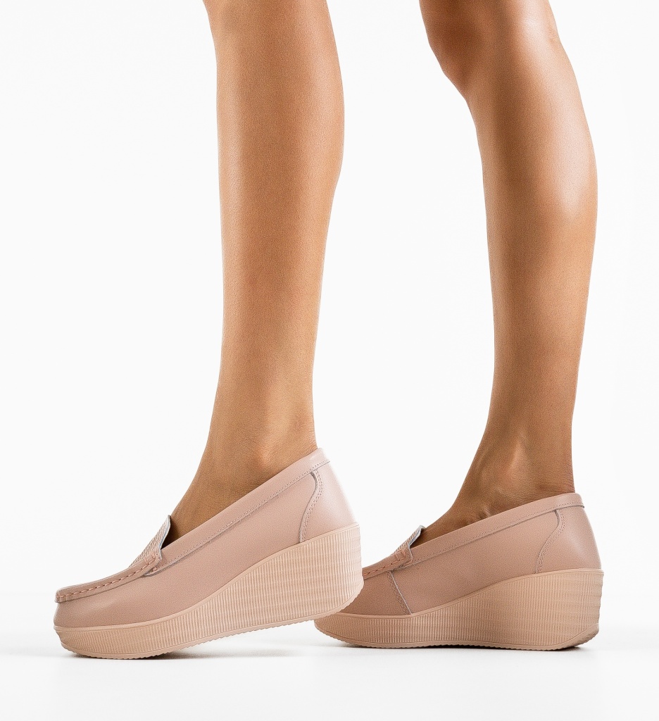Pantofi Casual Ely Roz 2 - Confort și Stil - imagine 3