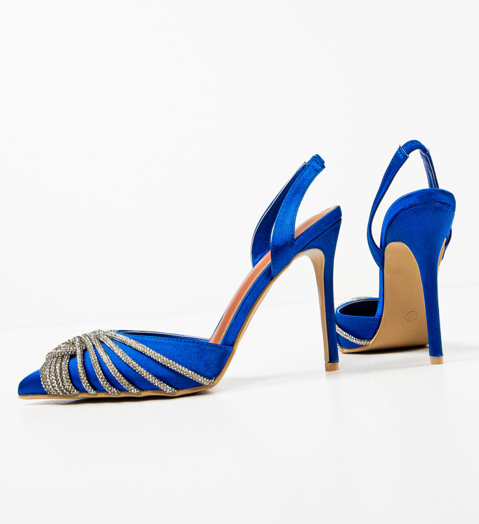 Pantofi Sophea Albastri - Eleganță și Stil - imagine 7