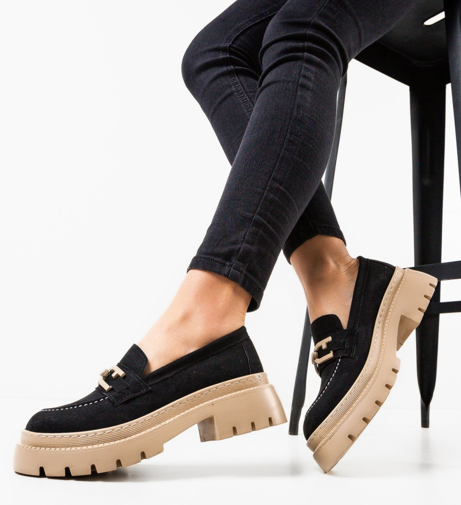Pantofi Casual Dama Resyb Negri | Confort și Stil