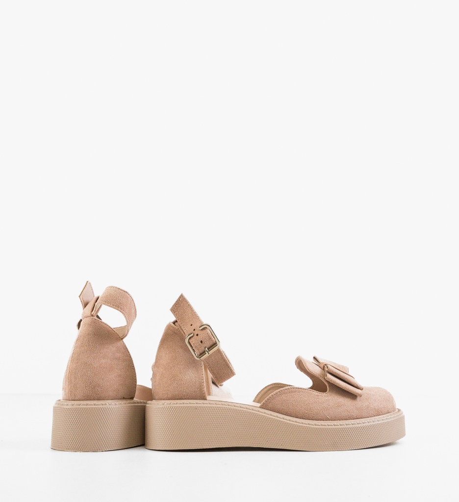 Pantofi Casual Dama Hammbe Bej | Confort - imagine 10