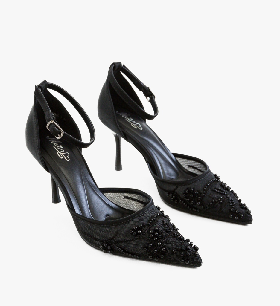 Pantofi dama Sammey Negri eleganți - imagine 3