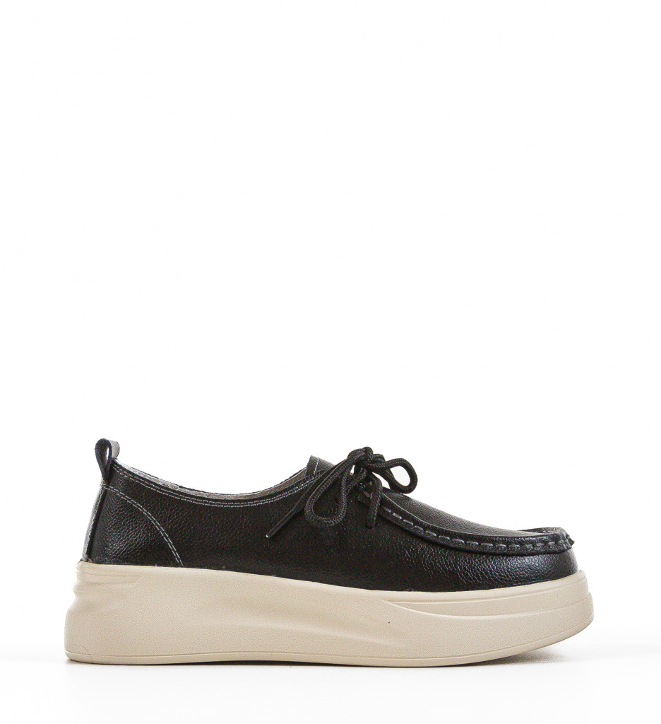 Jange Pantofi Casual Negri - Confort și Stil - imagine 4