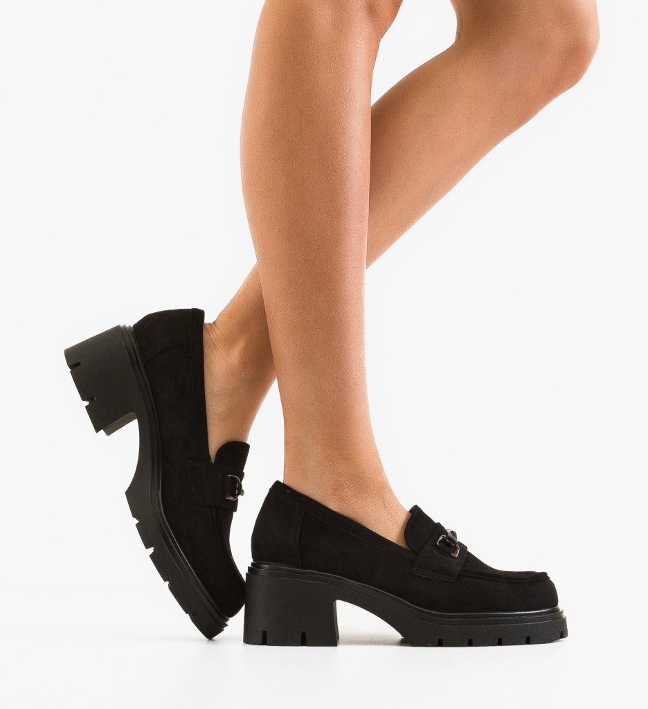 Pantofi Casual Camiga Negri - Confort și Stil - imagine 2