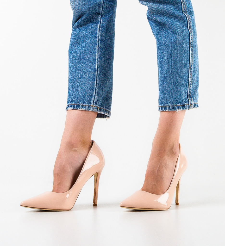 Pantofi Minste Nude - Eleganță și Stil - imagine 2